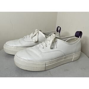 EYTYS Mother White Leather Platform Sneakers Shoes Women’s Sz 9 / Men Sz 7.5